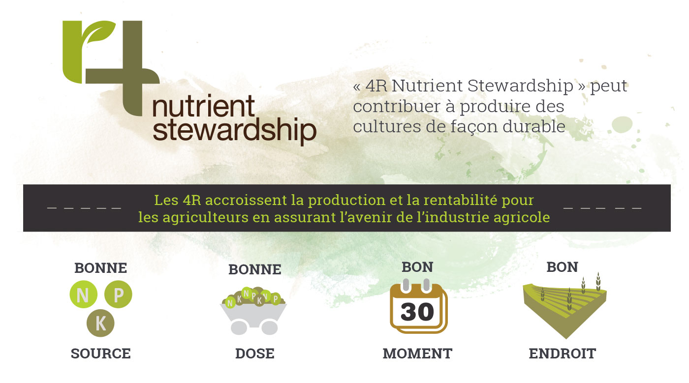 Les 4R accroissent la production et la rentabilité pour les agriculteurs en assurant l’avenir de l’industrie agricole Les 4R accroissent la production et la rentabilité pour les agriculteurs en assurant l’avenir de l’industrie agricole